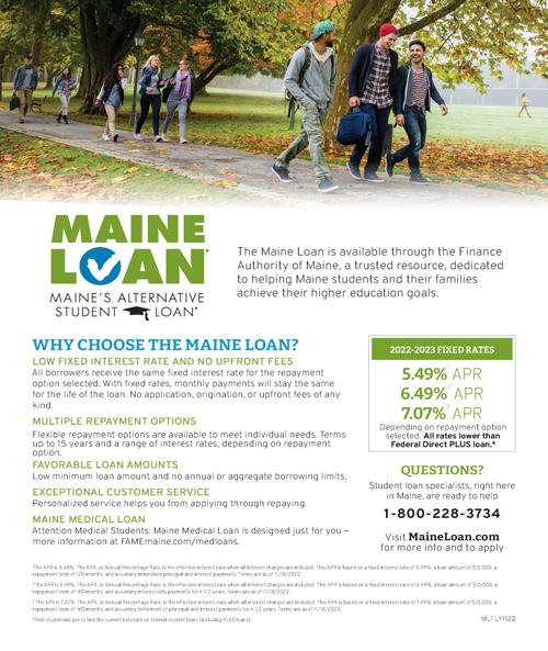 Maine Loan Flyer