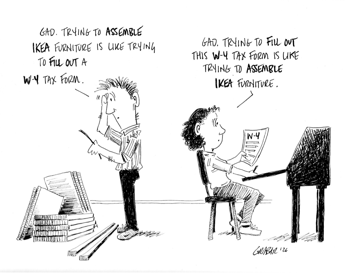 Tax Return Gymnastics